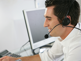 Employee Talking with Someone